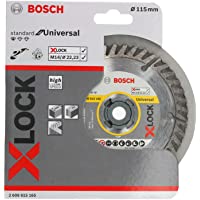 Bosch Professional Standard - Disco de corte de diamante (universal- X-LOCK- Ø115 mm- diámetro del orificio: 22-23 mm…